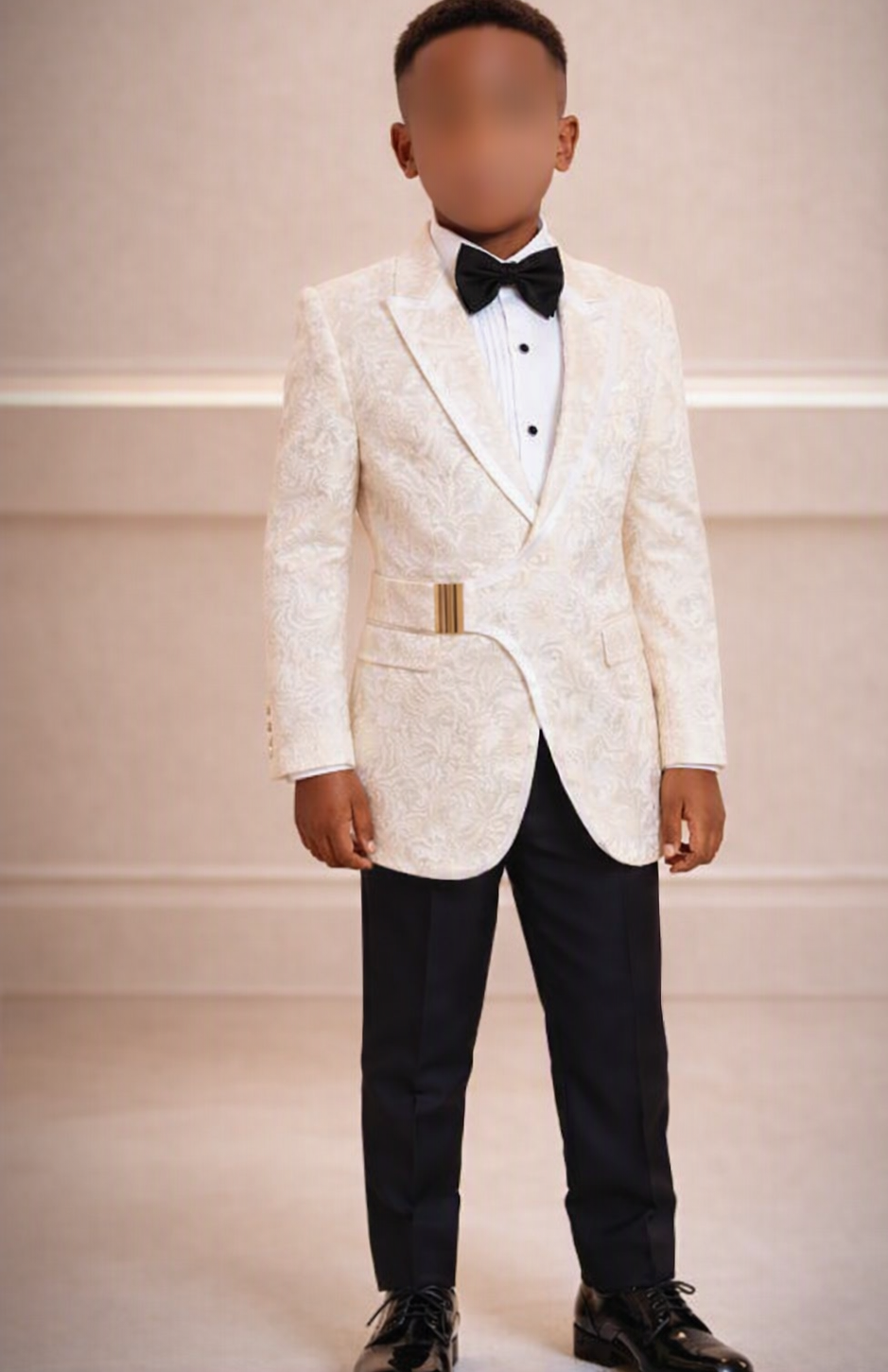 White tuxedo suit