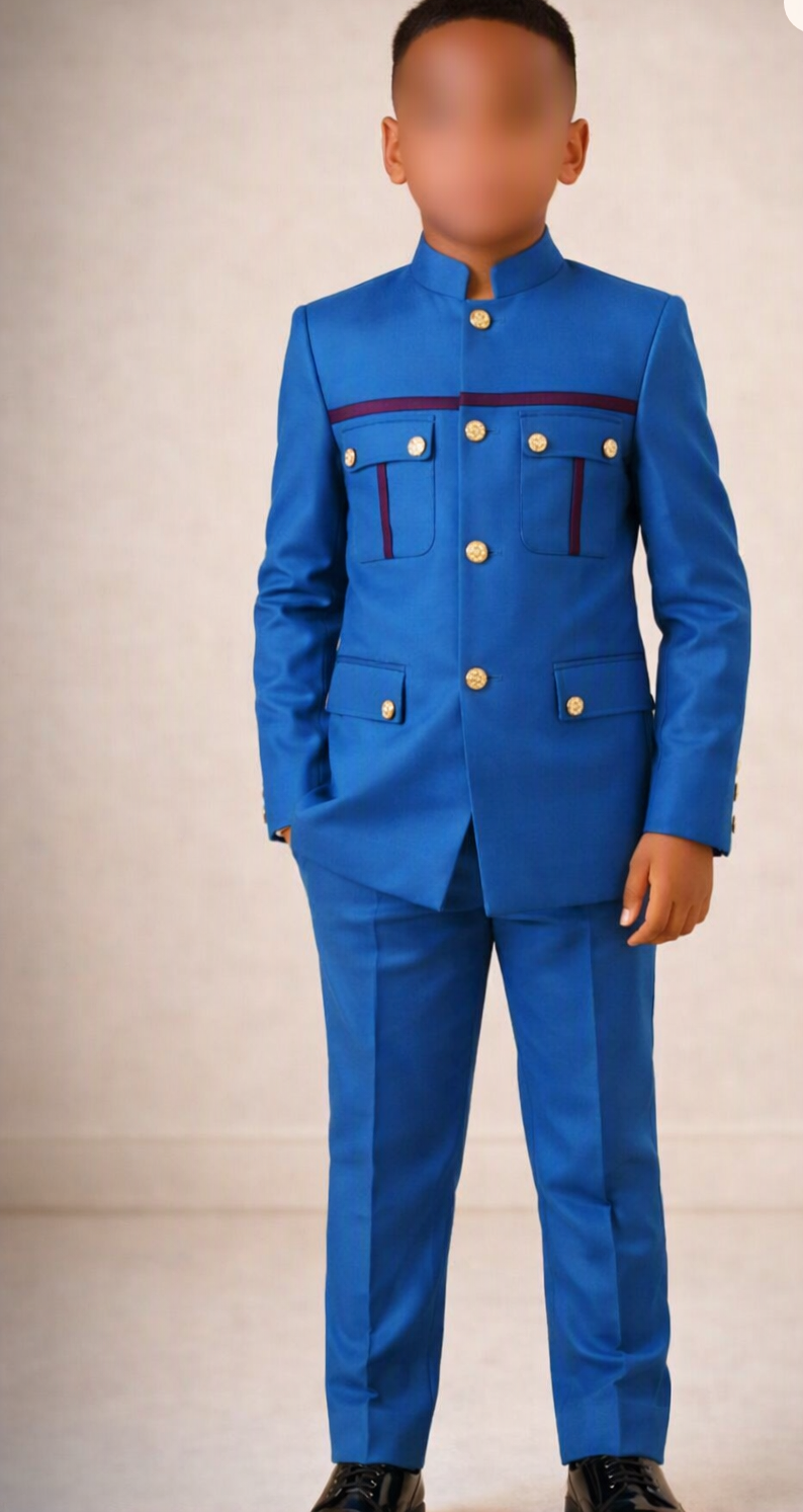 Mandarin suit